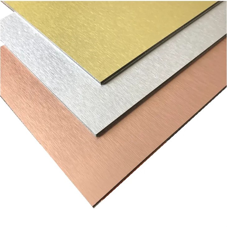 hoja de ACP del diseño del panel compuesto de aluminio de la decoración interior de la capa del PE de 3m m