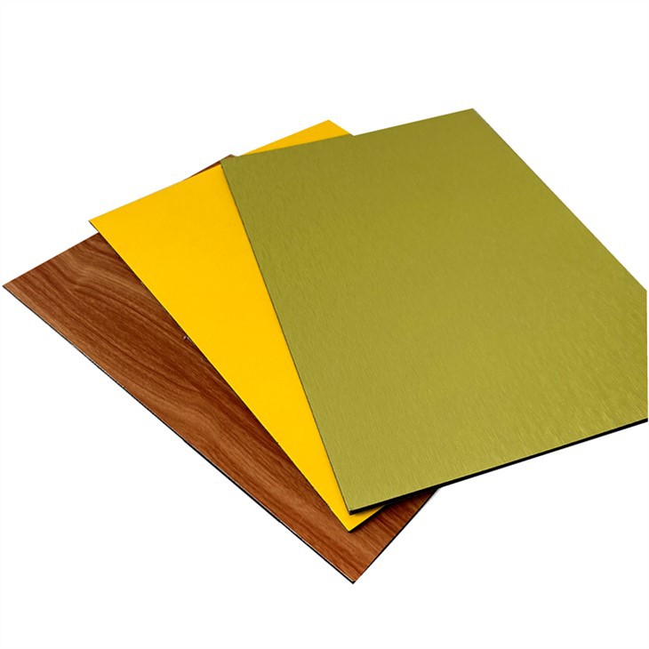 Hoja ACP cepillada Hoja de revestimiento de aluminio ACP/ACM