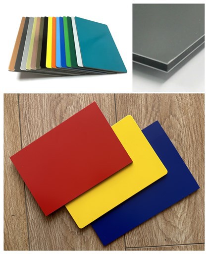 4mm*0.21 PVDF ACP Panel compuesto de aluminio Panel incombustible ACM ininterrumpido para construir paredes exteriores