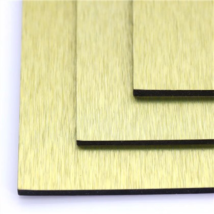Panel Alucobond cepillado de nuevo diseño