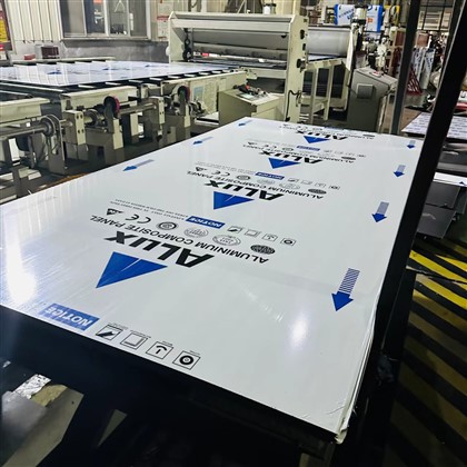 Panel de aluminio compuesto al por mayor de película protectora OEM