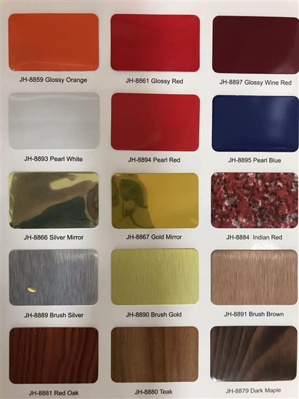 Producto superventas de panel compuesto de aluminio de varios patrones populares