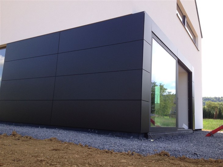 4*0.5mm PVDF Fireproof Metal Composite Materials